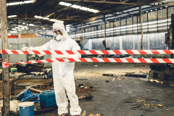 Professional Biohazard technician working in Omro, WI